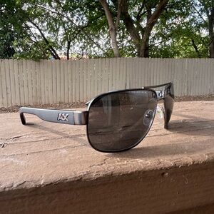 Armani Exchange Black Aviator Sunglasses